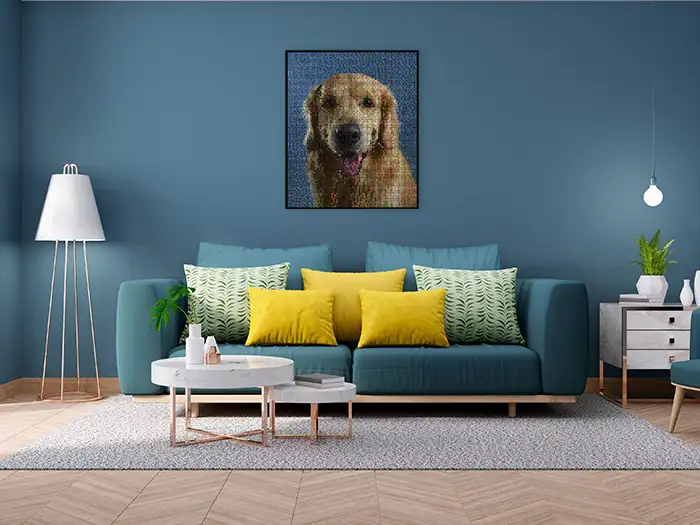 Lego&reg; compatible pixel art width=